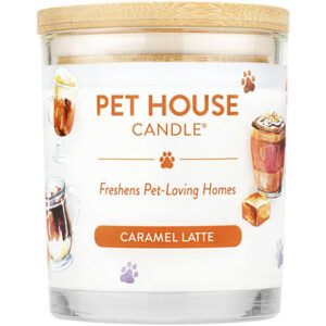 Pet House Candle Big - Caramel Latte